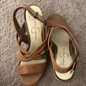 Jessica Simpson wedge sandals